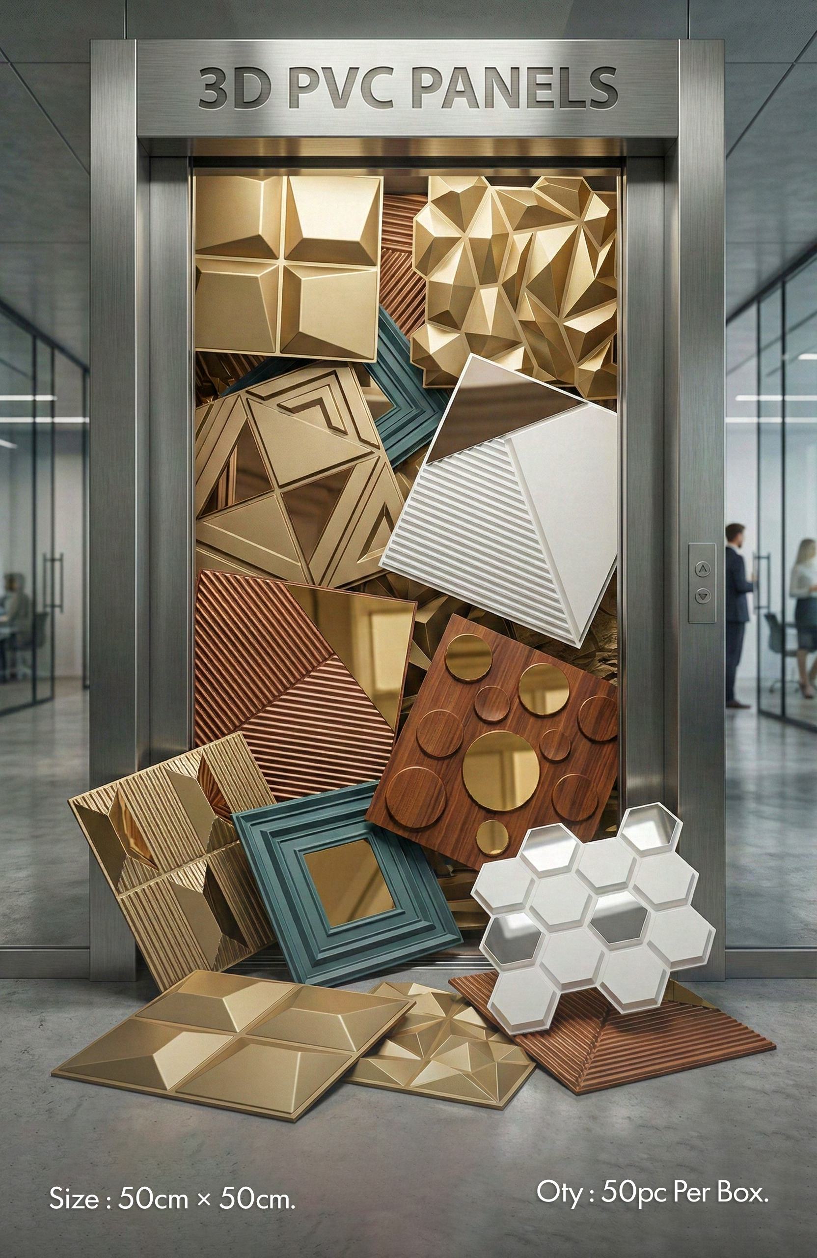 3D PVC Panel Interior – SWASTIK CREATIONS The Trend Point