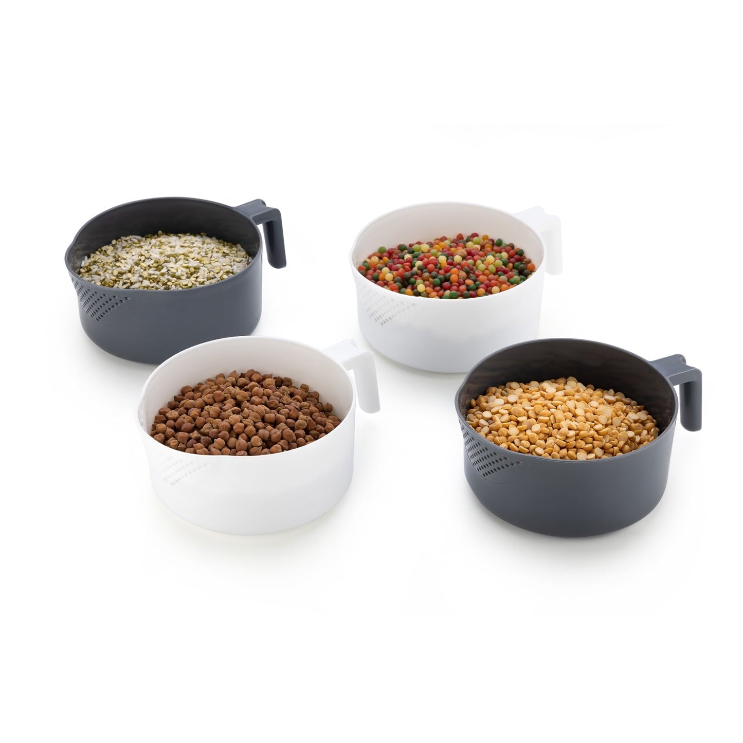 0127 4in1 Rice Dispenser, Grain Storage Container Household Cereal Dispenser DeoDap SWASTIK CREATIONS The Trend Point
