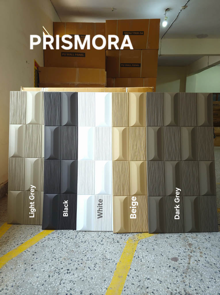 #Prismora - PU Panels New Design - Size 2x4ft - 5 color options - Min 8Pcs