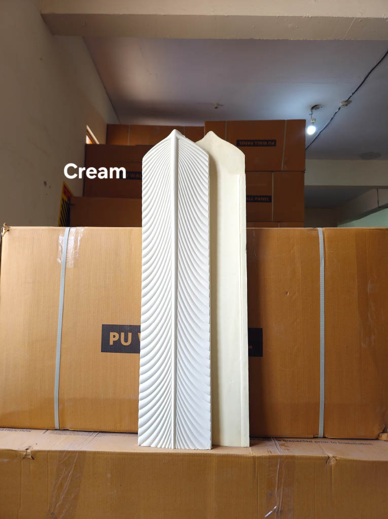 PU 3D Feather Panel (Size 8*36inch) (1 panel Covers Approx. 1.9 Sq Ft) - 5 colors Option - Min 8Pcs