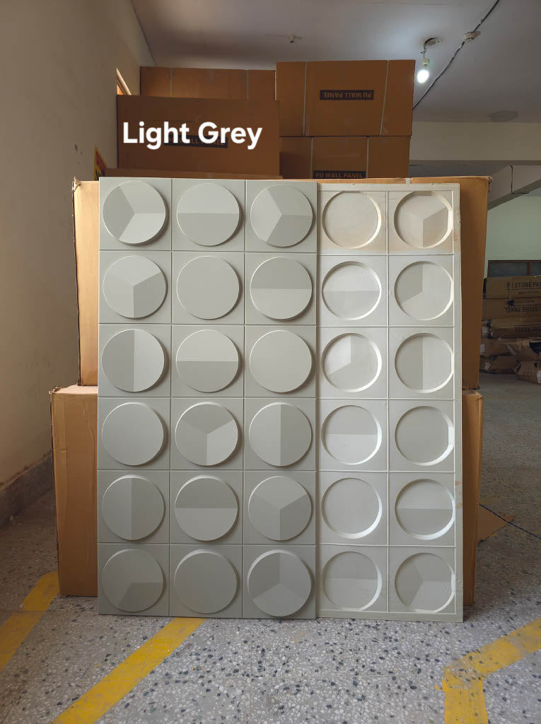#GrovaStone 112 Without Mirror – 25mm PU Stone Finish Panels - Size 2x4ft - 5 color options - Min 8Pcs