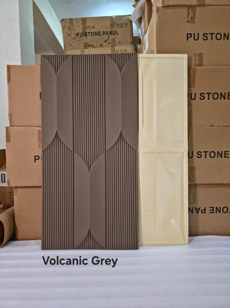 #Fluted Wings PU Panel New Design- 30mm thickness - Size 2x4ft - 4 color options - MOQ 8Pcs