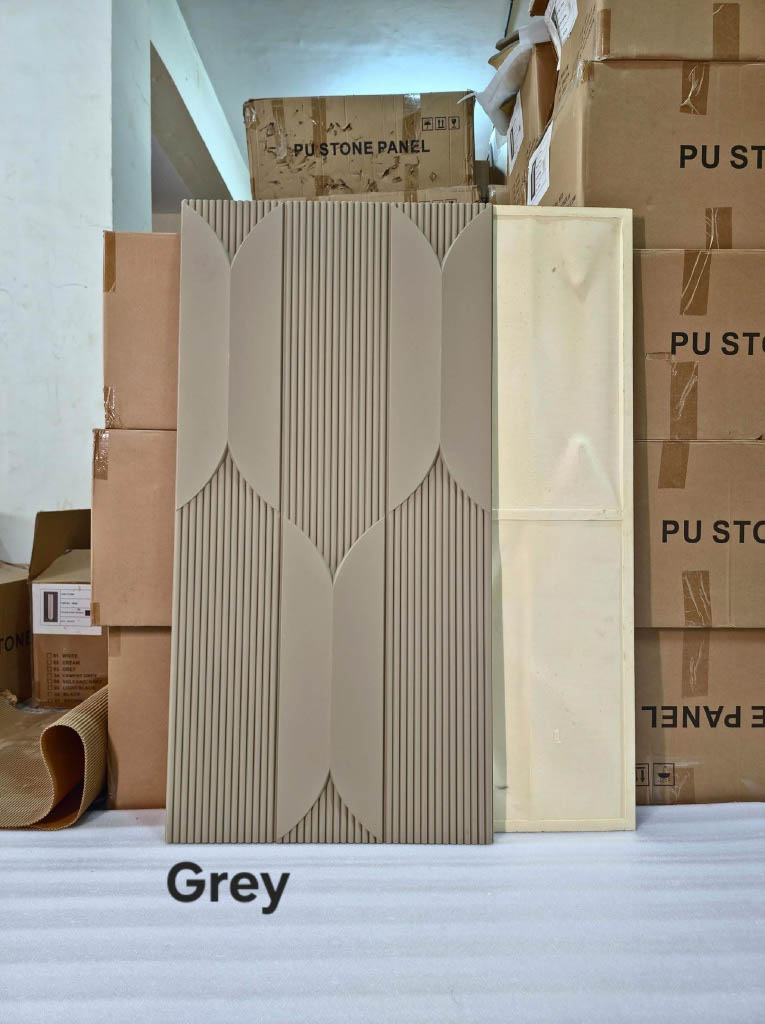 #Fluted Wings PU Panel New Design- 30mm thickness - Size 2x4ft - 4 color options - MOQ 8Pcs