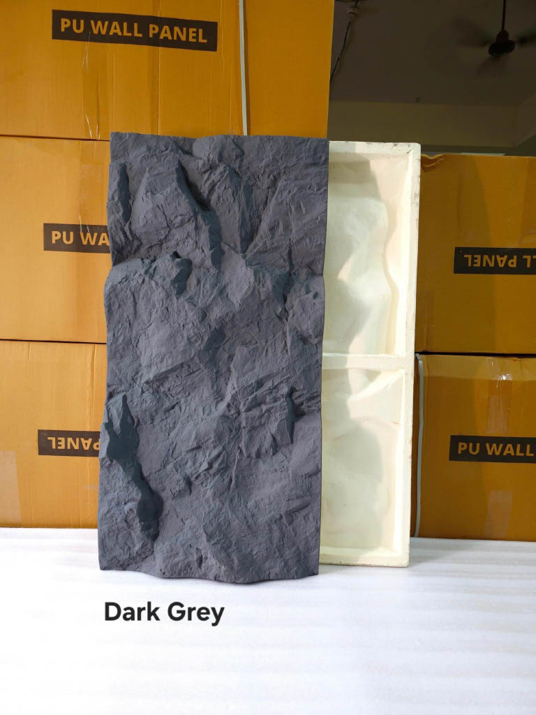 #StoneGuard101 - 100mm PU stone Panels (Size 2*4ft) - 5 colors option- MOQ 8Pcs