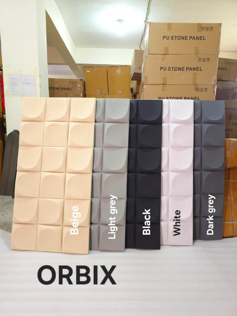 #Orbix 104 PU Panel - 40mm thickness - Size 2x4ft - 5 color options - MOQ 8Pcs