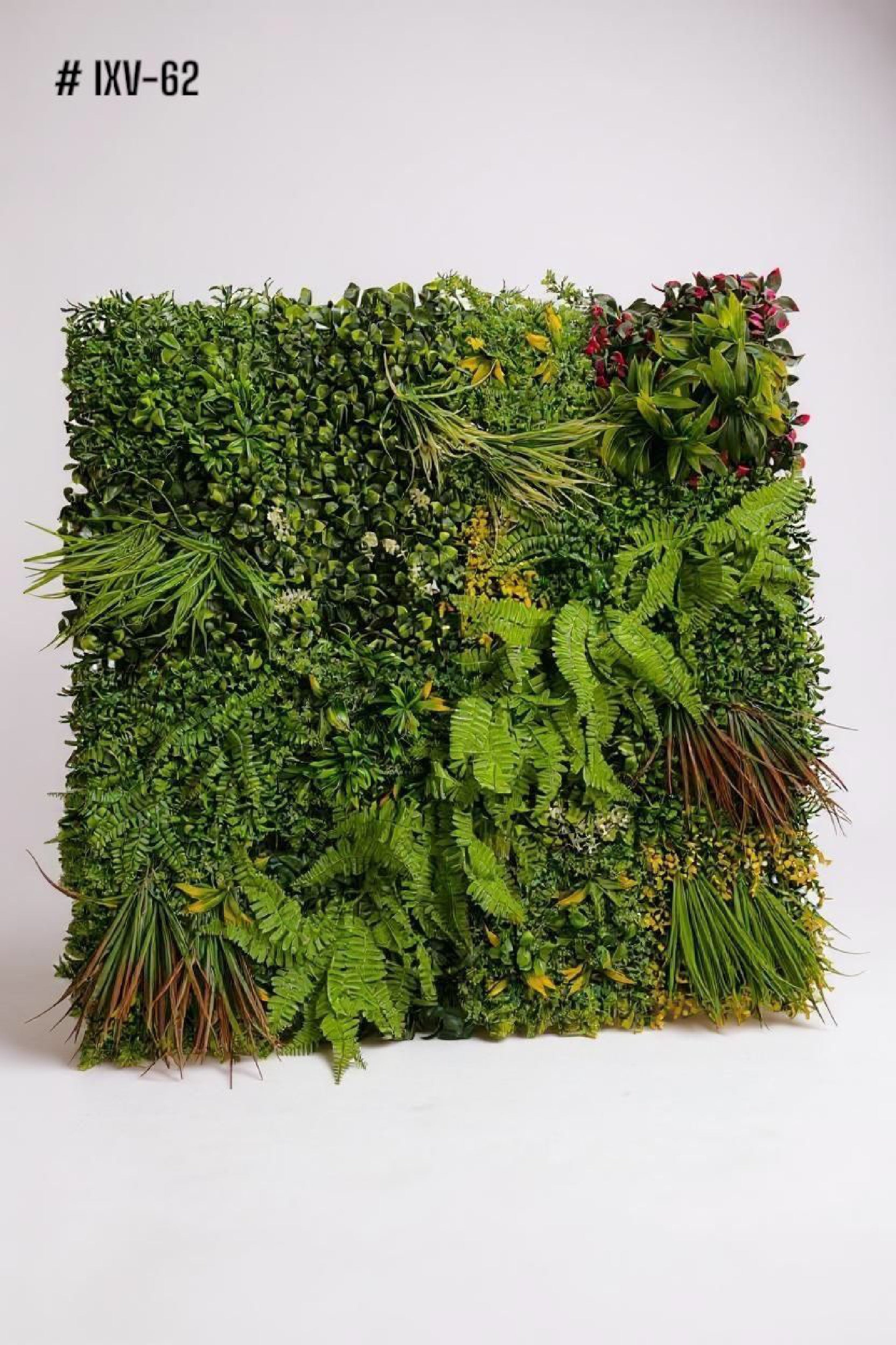 Code 62 - Premium 1x1 Mtr Artificial Vertical Garden Panel