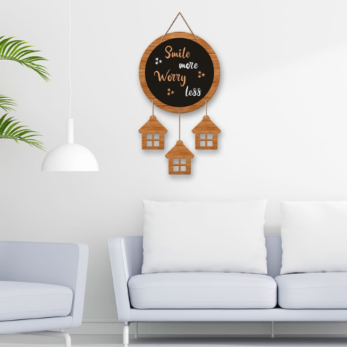 Swastik Trend Point Round Wall Hanging for Home Decoration | Office | Gift | Bedroom | Living Room Decor | Positive Energy Wall Decor | Door Hangings | Kids Room Decor | Entrance Decor -19 SWASTIK CREATIONS The Trend Point