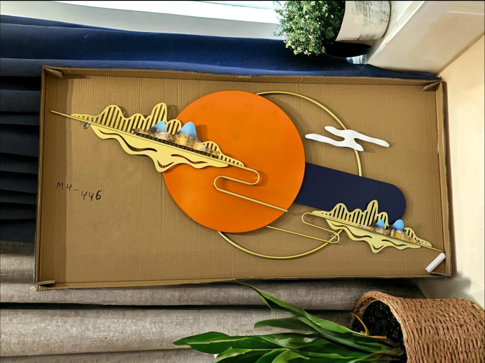 3D Imported Metal Wall Art (MH-446) - SWASTIK CREATIONS The Trend Point
