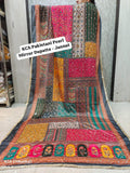 KCA5 Pakistani Fine Chinon Pearl Mirror Dupatta- Jannat (18 variants)