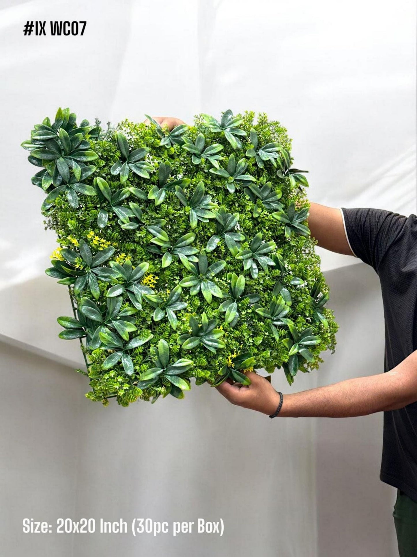 WC07 Artificial Green Wall Panel (Set of 5) SWASTIK CREATIONS The Trend Point