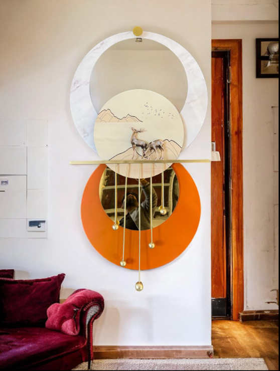 Decorative Large Metal Wall Art Decor - SWASTIK CREATIONS The Trend Point