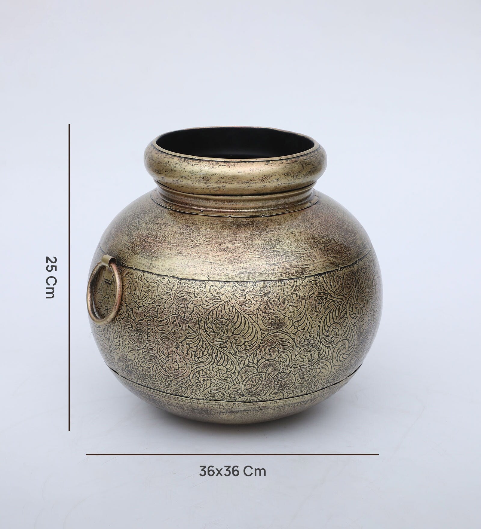 Decorative Multicolour Iron Desk Pots - SWASTIK CREATIONS The Trend Point