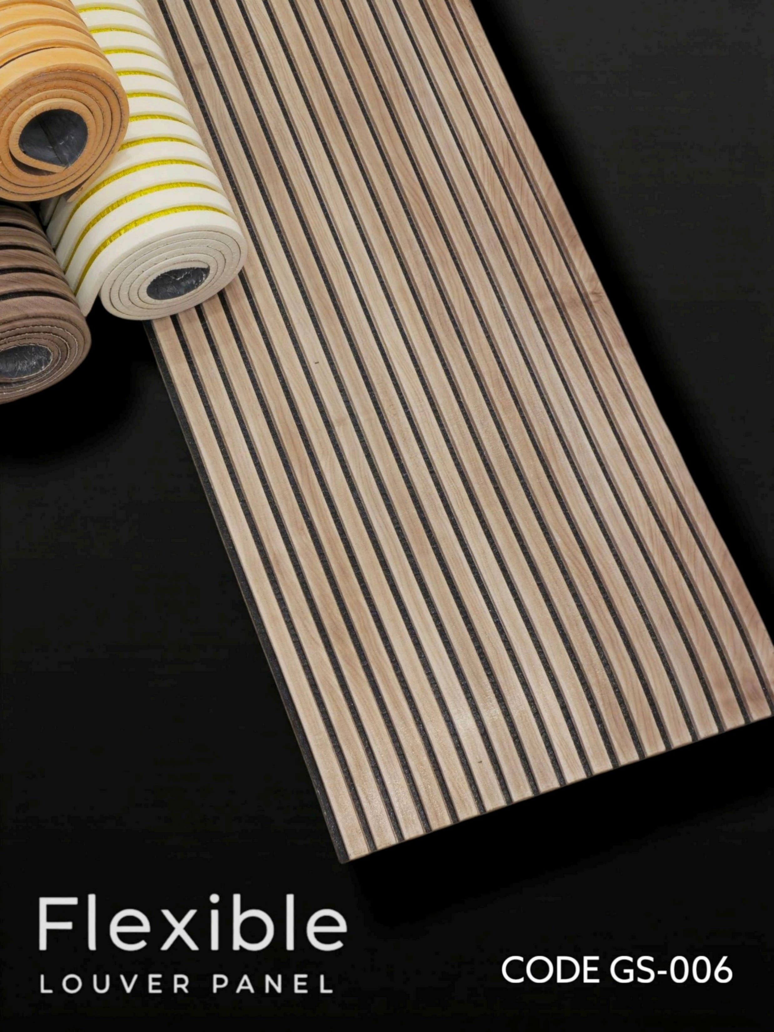 Flexible Louver Panels (size 27 x 110 inch) (Thickness 12mm) GS006