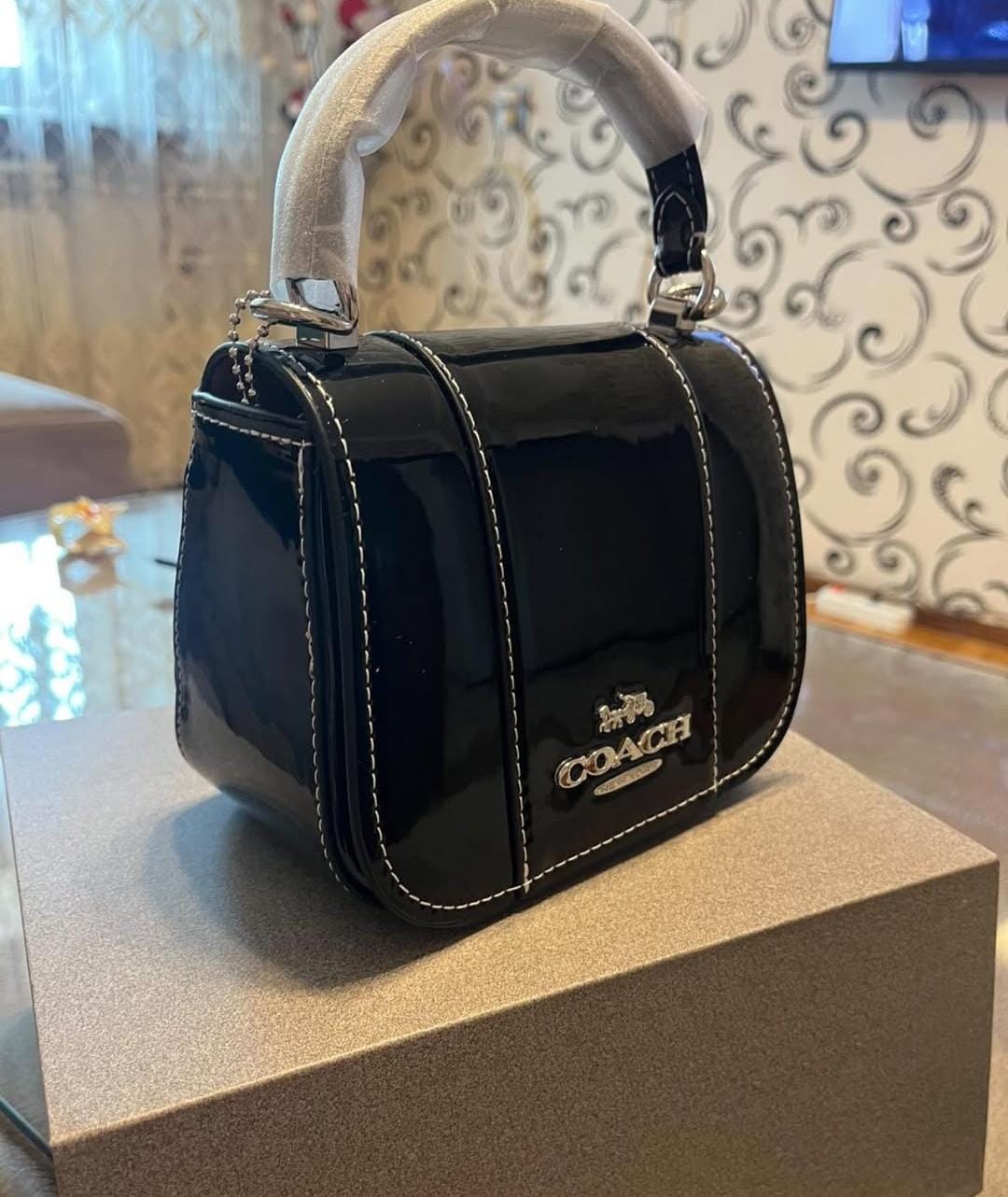 Coach Lysa Top Handle Bag SWASTIK CREATIONS The Trend Point