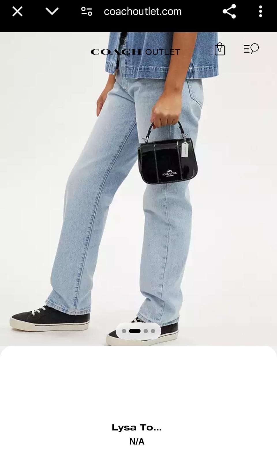 Coach Lysa Top Handle Bag SWASTIK CREATIONS The Trend Point