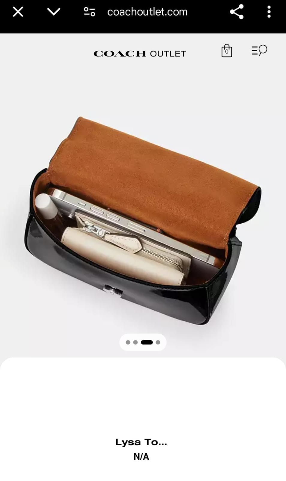 Coach Lysa Top Handle Bag SWASTIK CREATIONS The Trend Point