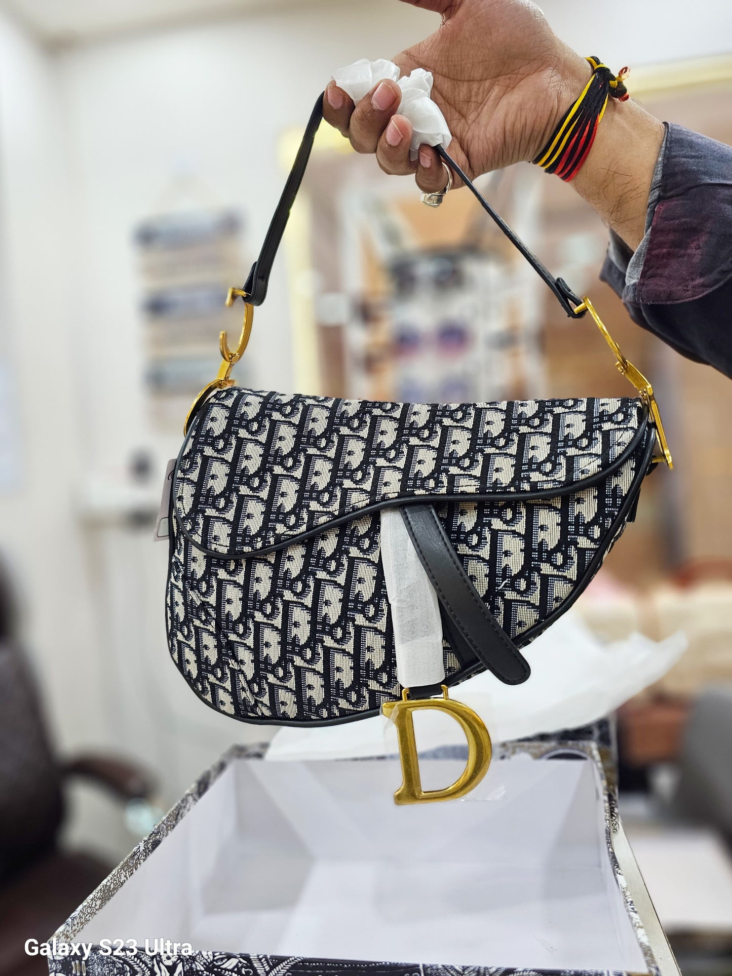 DIOR SADDLE BAG SWASTIK CREATIONS The Trend Point