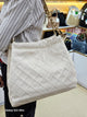 TORY BURCH FLEMING DRAWSTRING LEATHER BAG