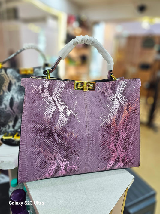 FENDI PEEKABOO CROC HIGH QUALITY BAG