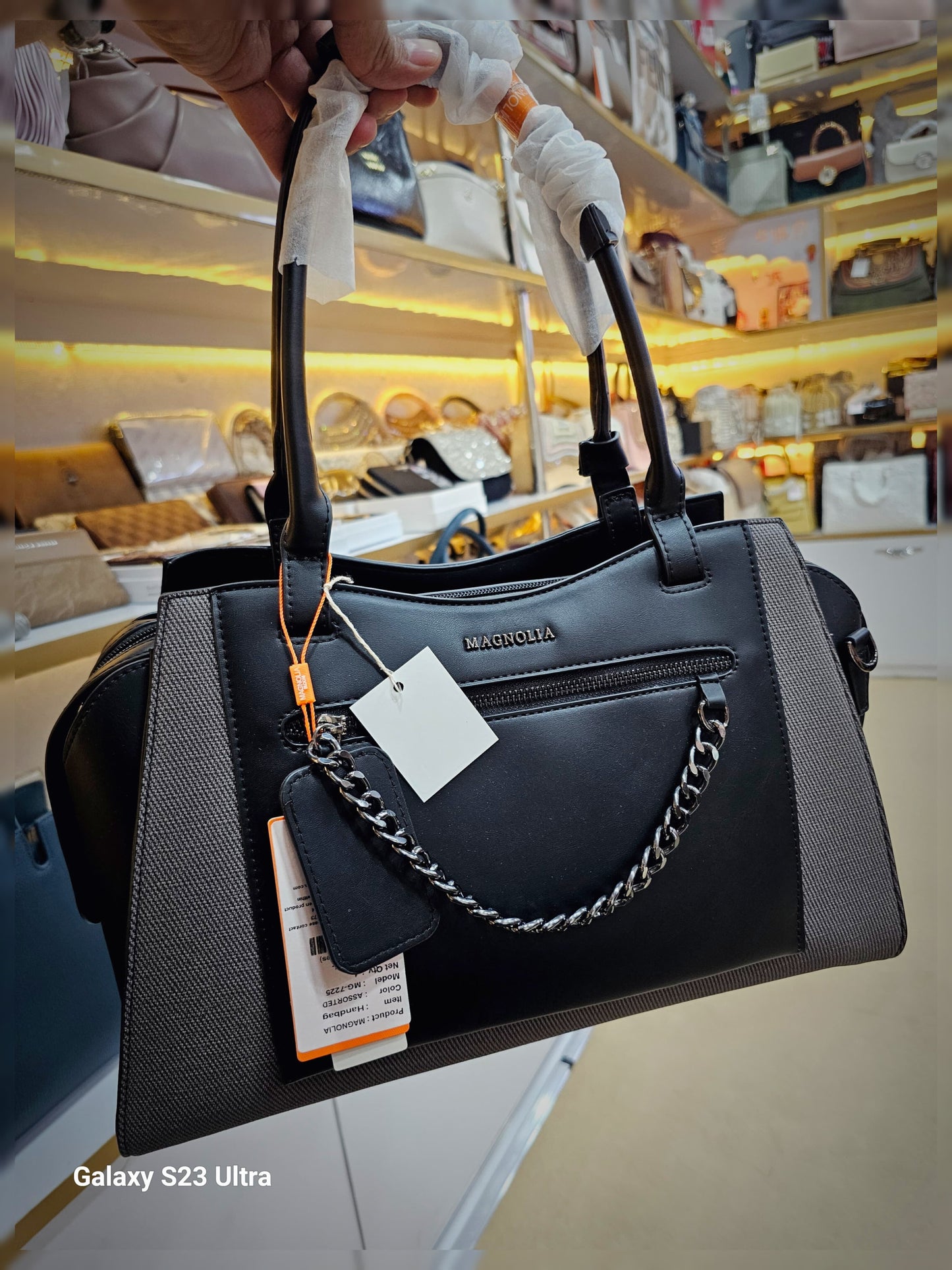 Magnolia Elegant PU Leather Tote Bag | Spacious & Stylish Handbag for Women | Office, Travel & Daily Use - 4 colors SWASTIK CREATIONS The Trend Point