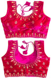 Velvet sequence Jari and Thread WORK Blouse - SWASTIK CREATIONS The Trend Point