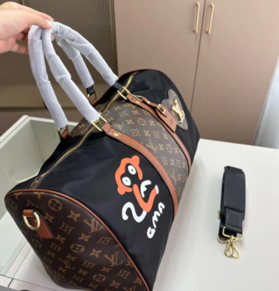 Louis Vuitton Duffle Travel Bag SWASTIK CREATIONS The Trend Point