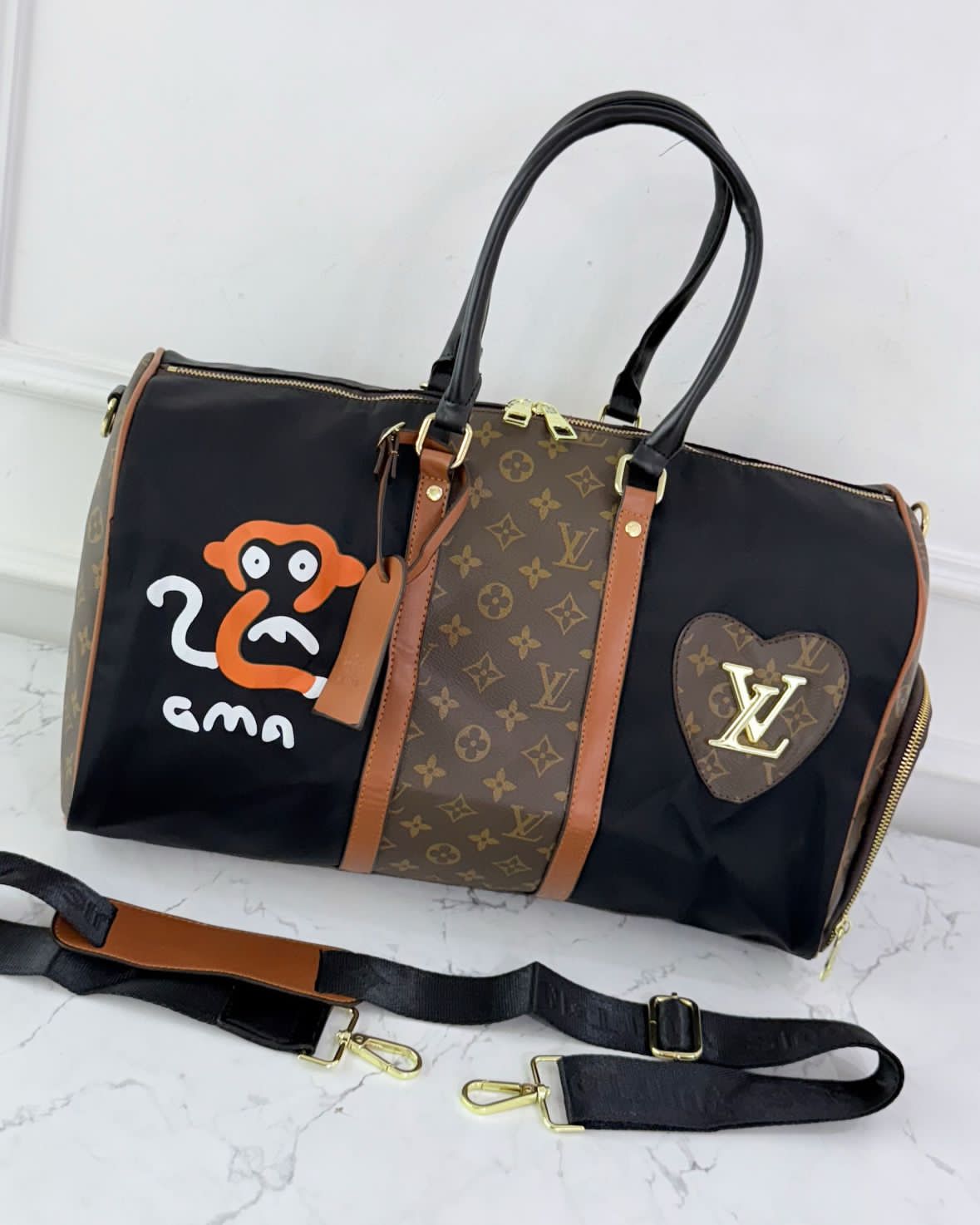 Louis Vuitton Duffle Travel Bag SWASTIK CREATIONS The Trend Point