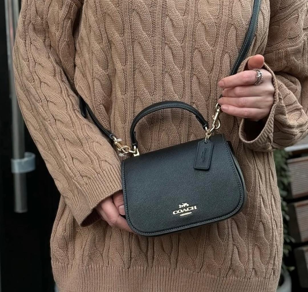 Coach Lysa Top Handle Premium Quality Bag SWASTIK CREATIONS The Trend Point