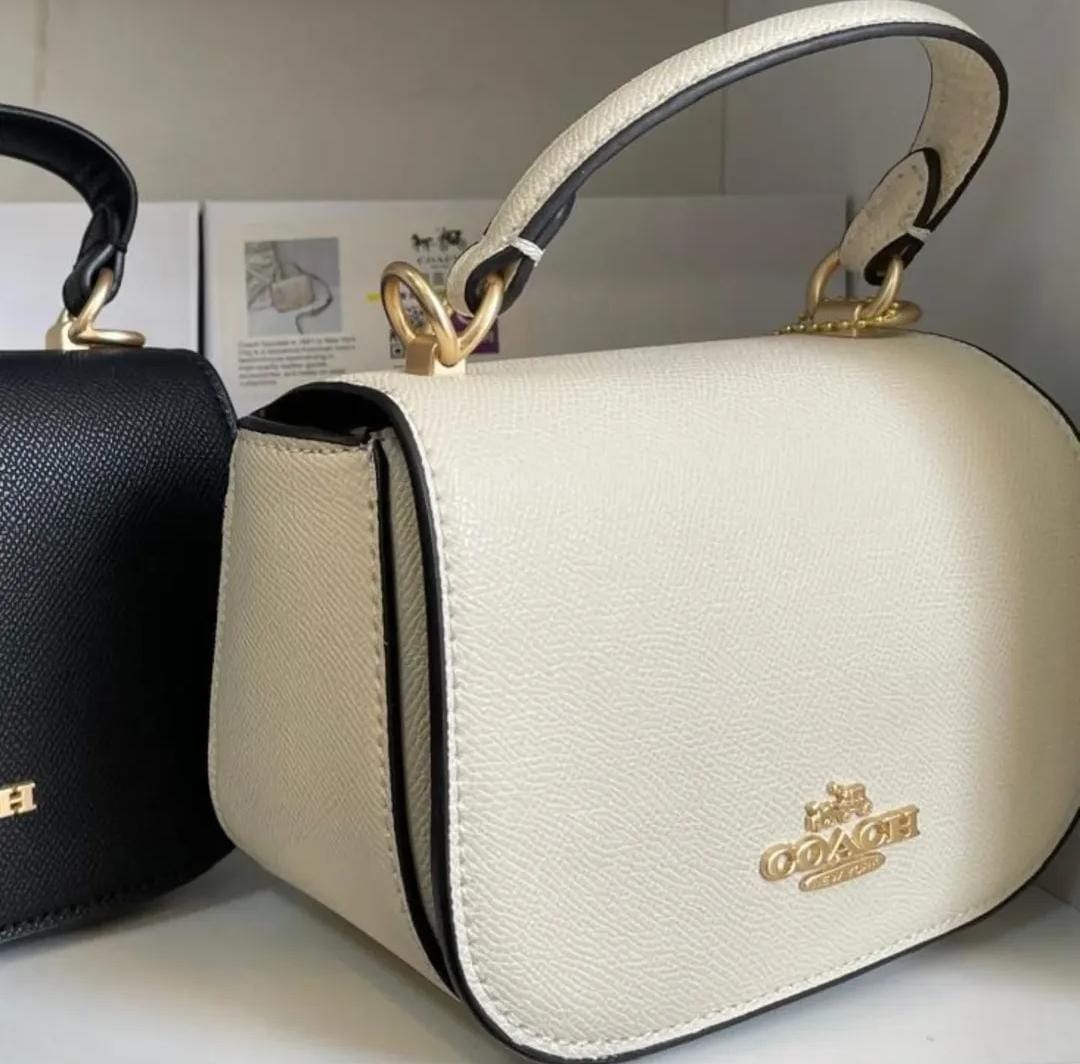 Coach Lysa Top Handle Premium Quality Bag SWASTIK CREATIONS The Trend Point