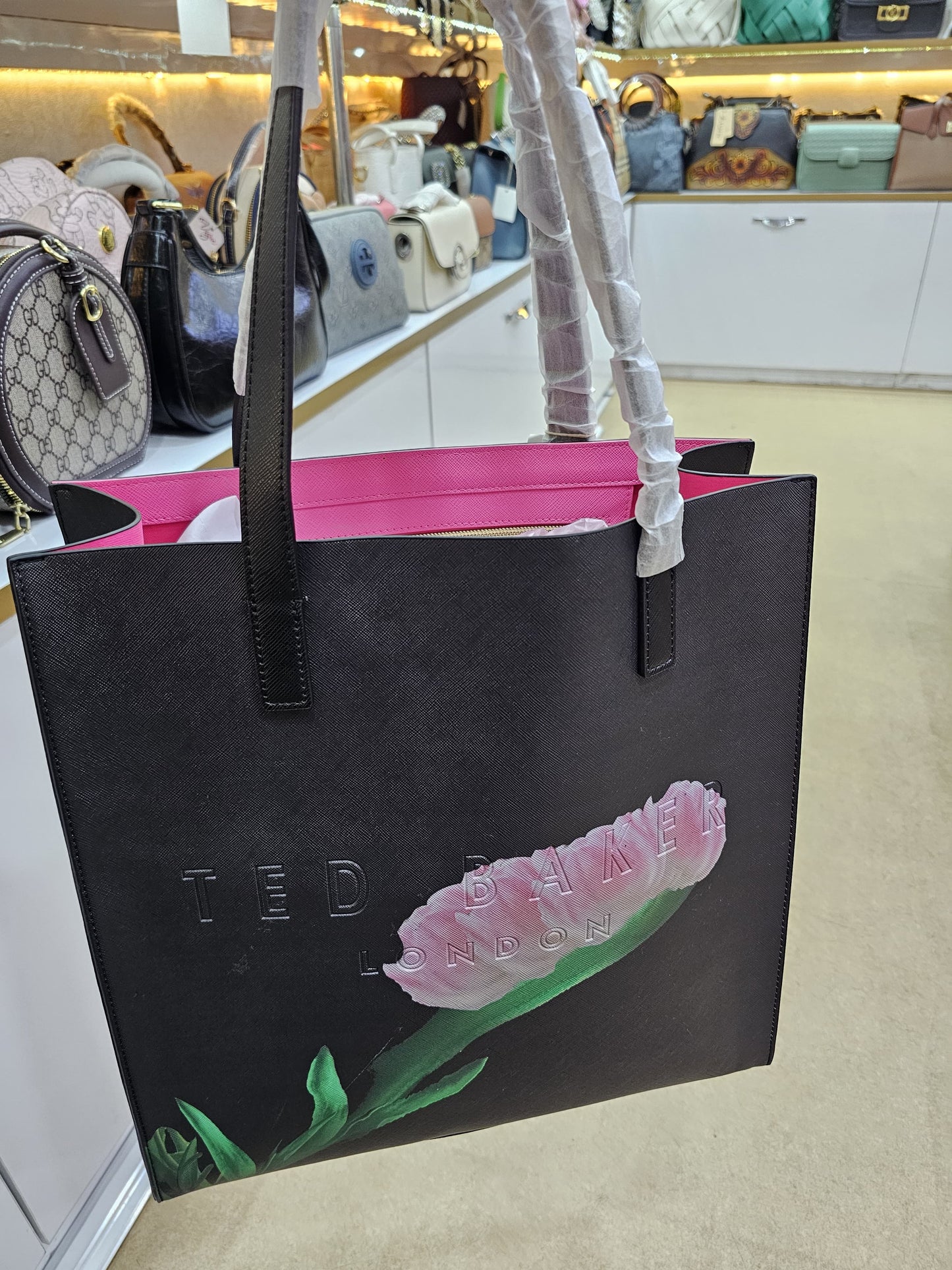 Ted Baker Meadcon Painted Meadow East West Icon Premium Quality Bag SWASTIK CREATIONS The Trend Point