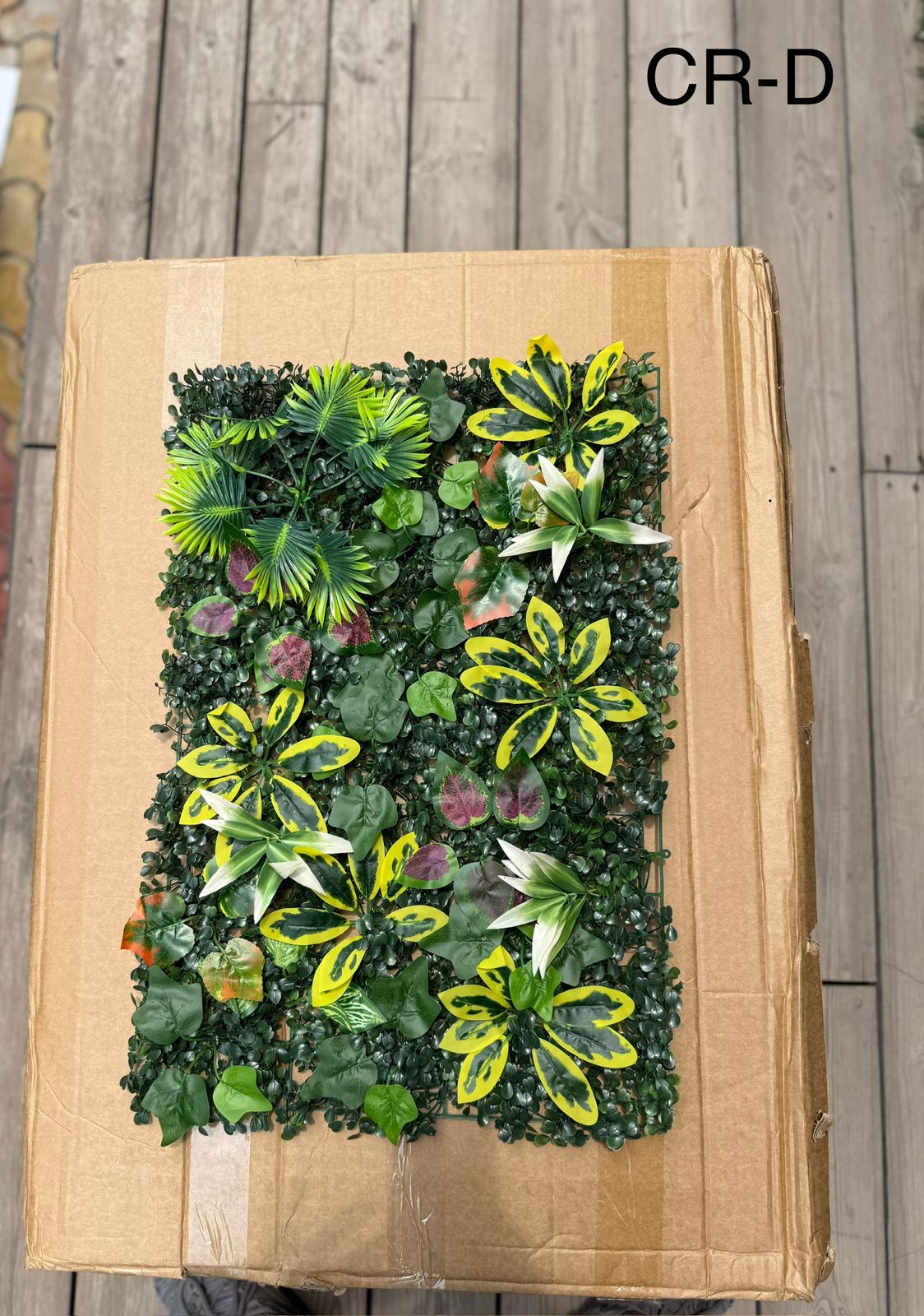 CR-D Artificial Grass Vertical Garden Sheet (Min 10pcs) (Size 16 x 24 Inches)