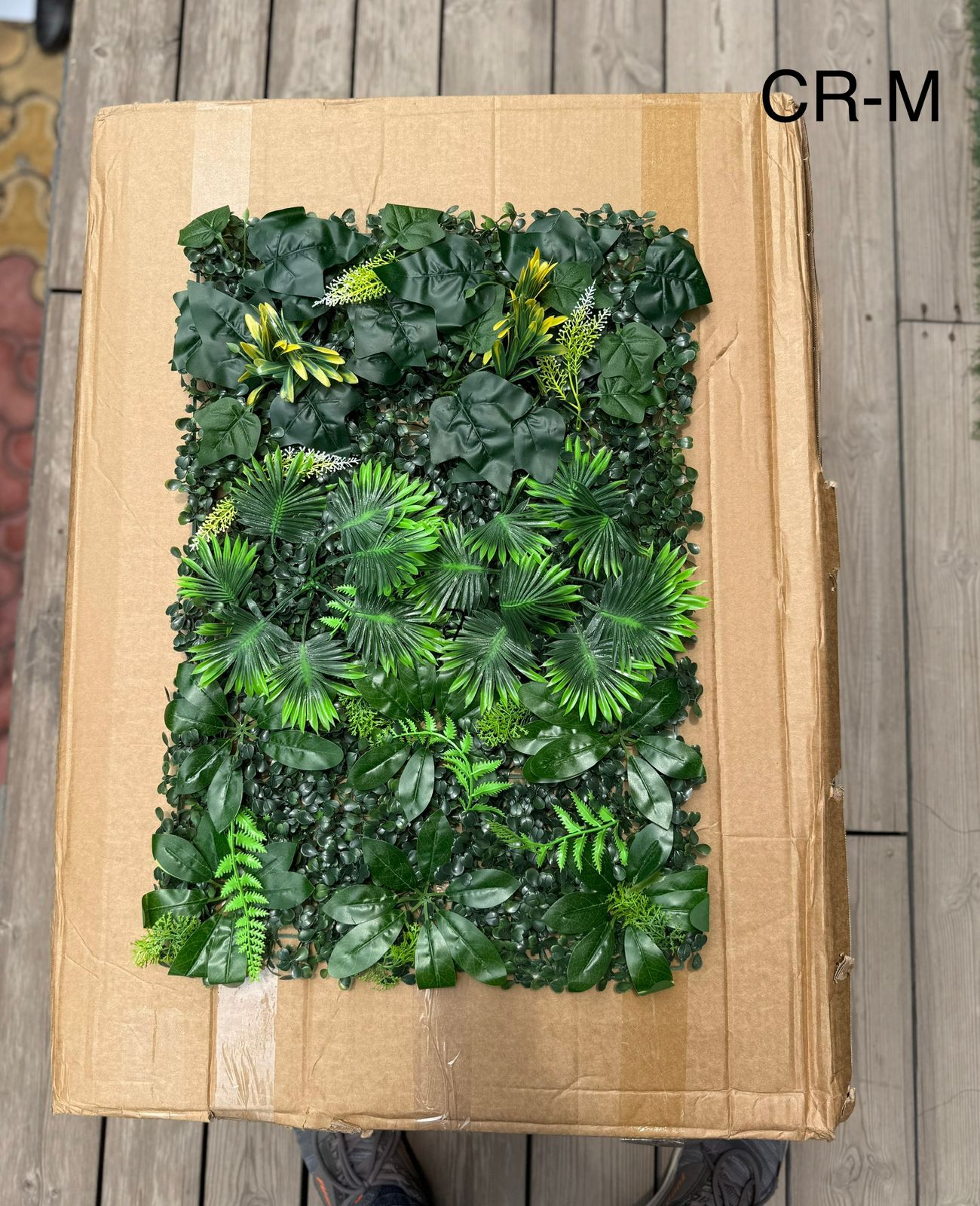 CR-M Artificial Grass Vertical Garden Sheet (Pack of 10pcs) (Size 16 x 24 Inches) SWASTIK CREATIONS The Trend Point