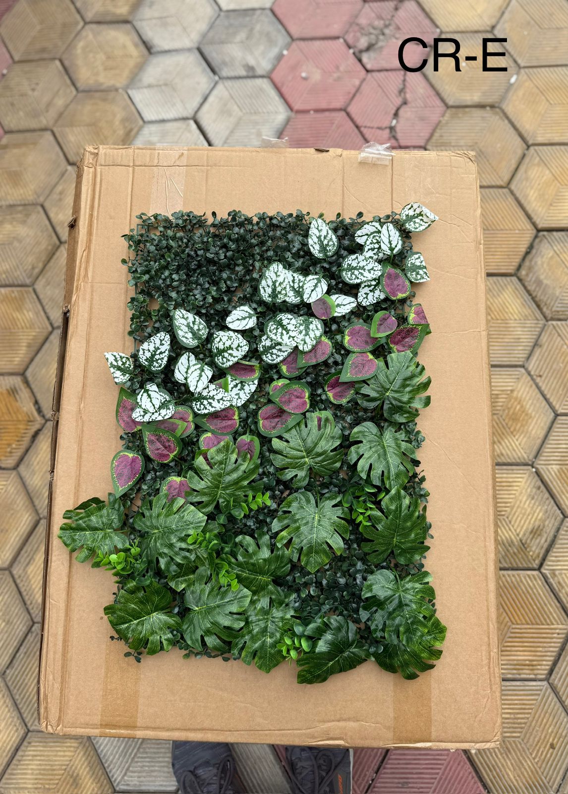 CR-E Artificial Grass Vertical Garden Sheet (Min 10pcs) (Size 16 x 24 Inches)