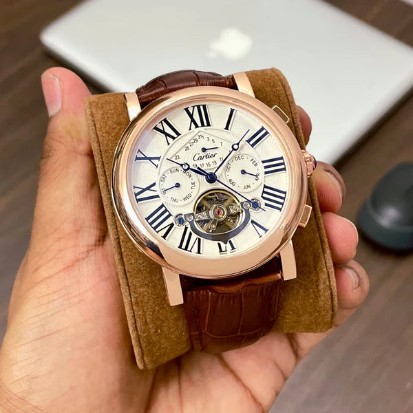 Luxurious Menโs Watch - SWASTIK CREATIONS The Trend Point