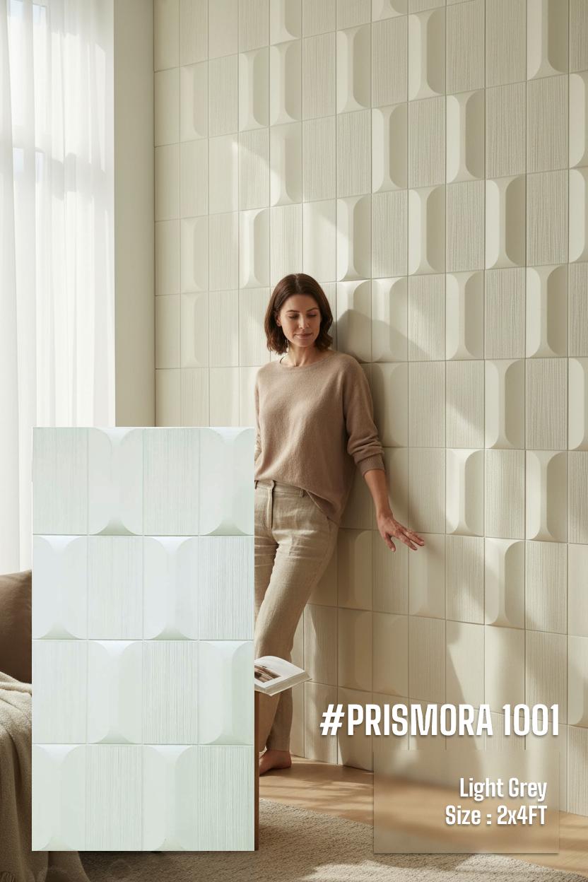 #Prismora - PU Panels New Design - Size 2x4ft - 5 color options