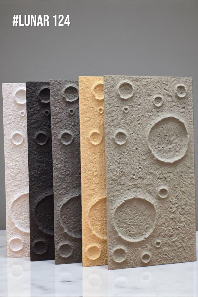 #Lunar 124 - PU Panels New Design- 40mm thickness - Size 2x4ft - 5 color options