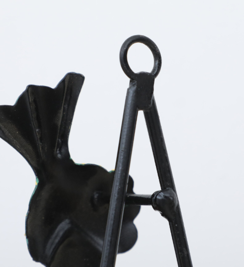 Decorative Panjabi Multicolour Metal Wall Art