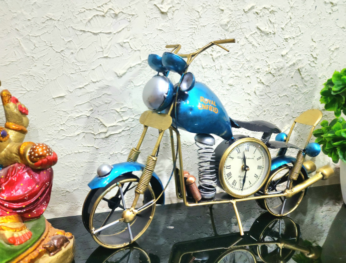 Royal Enfield bullet clock
