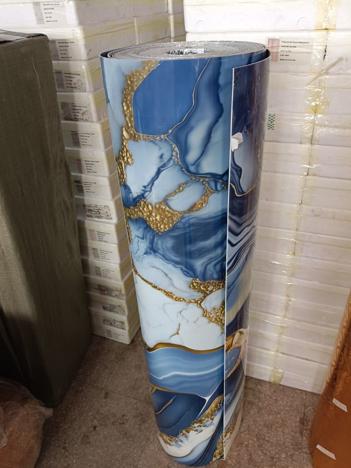 Self Adhesive UV Marble Sheets (size 10 x 4 Feet) JC 003 - SWASTIK CREATIONS The Trend Point