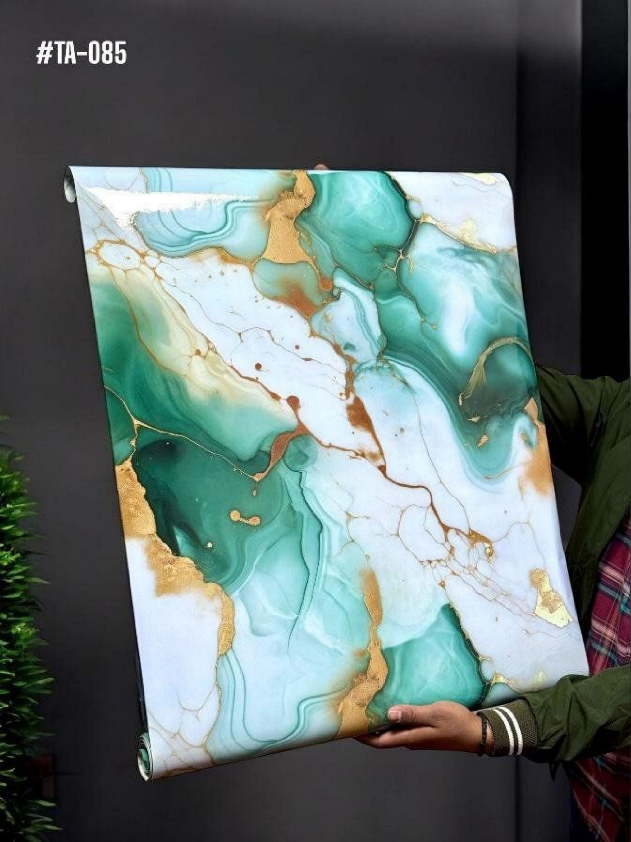 TA-085 Multicolor Self Adhesive Premium Quality Wallpaper (Pack of 3)