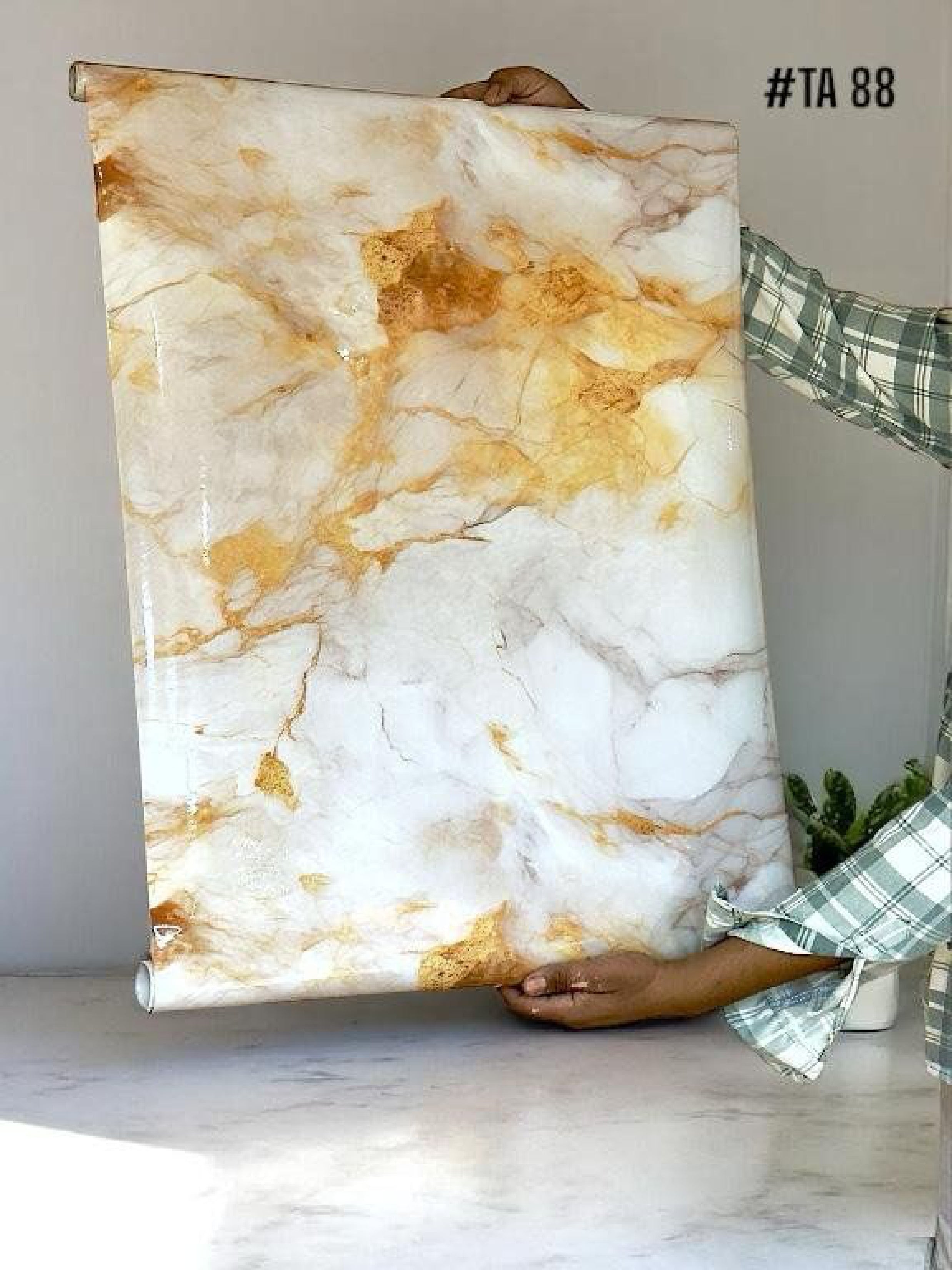 TA-88 Multicolor Self Adhesive Premium Quality Wallpaper (Pack of 3)