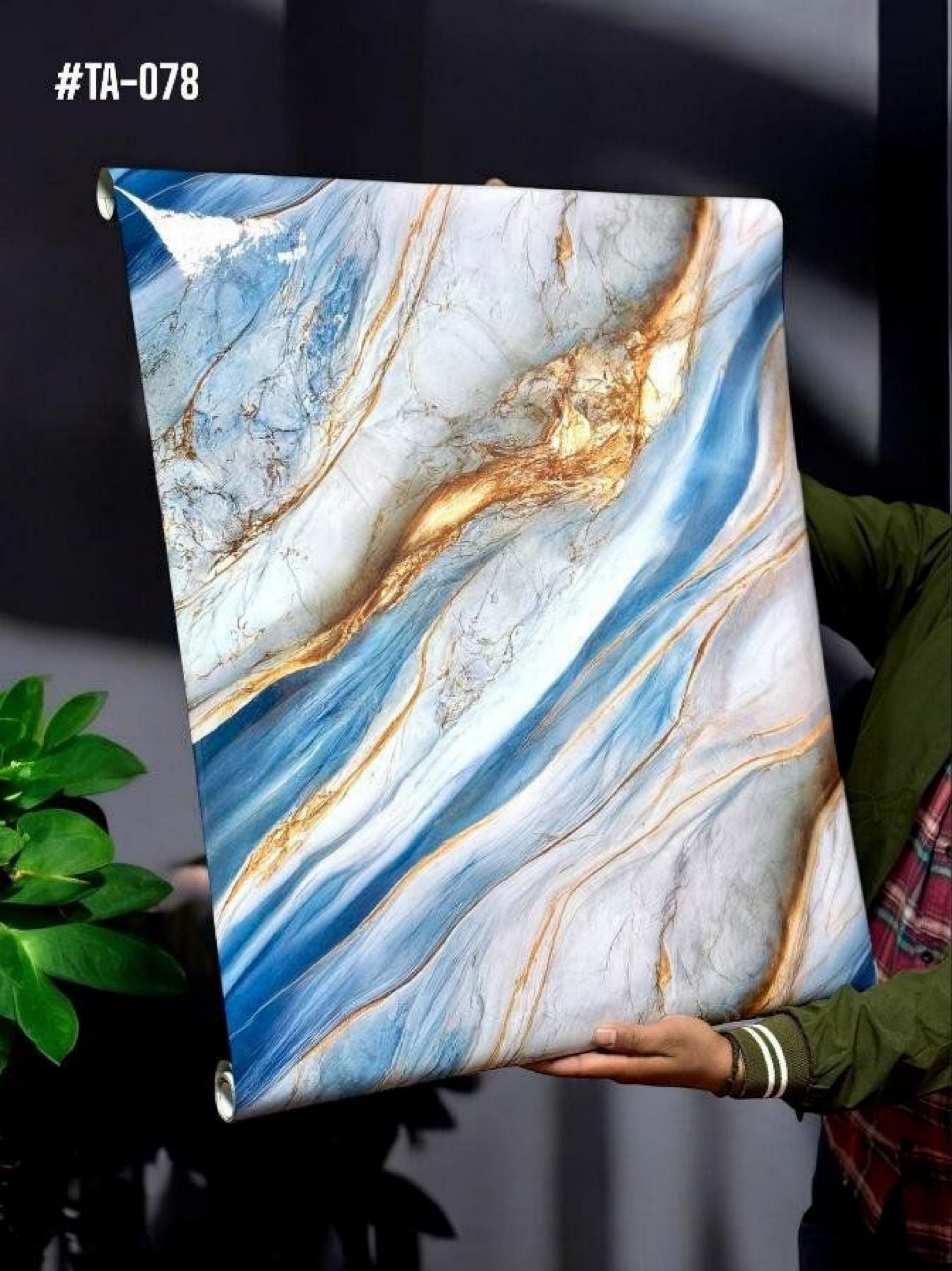 TA-078 Multicolor Self Adhesive Premium Quality Wallpaper (Pack of 3) - SWASTIK CREATIONS The Trend Point