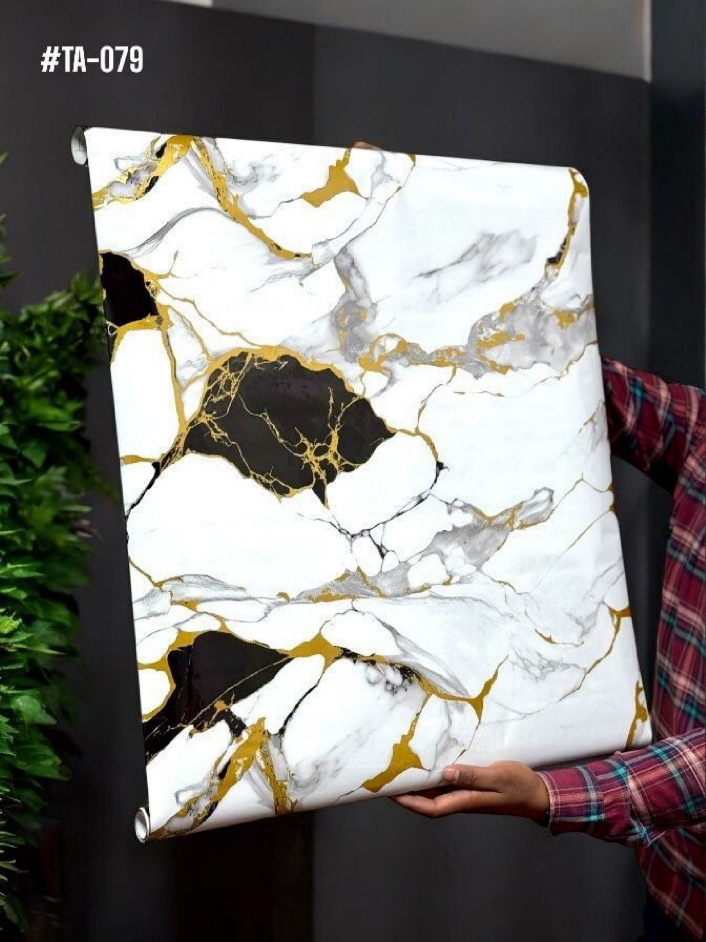 TA-079 Multicolor Self Adhesive Premium Quality Wallpaper (Pack of 3) - SWASTIK CREATIONS The Trend Point