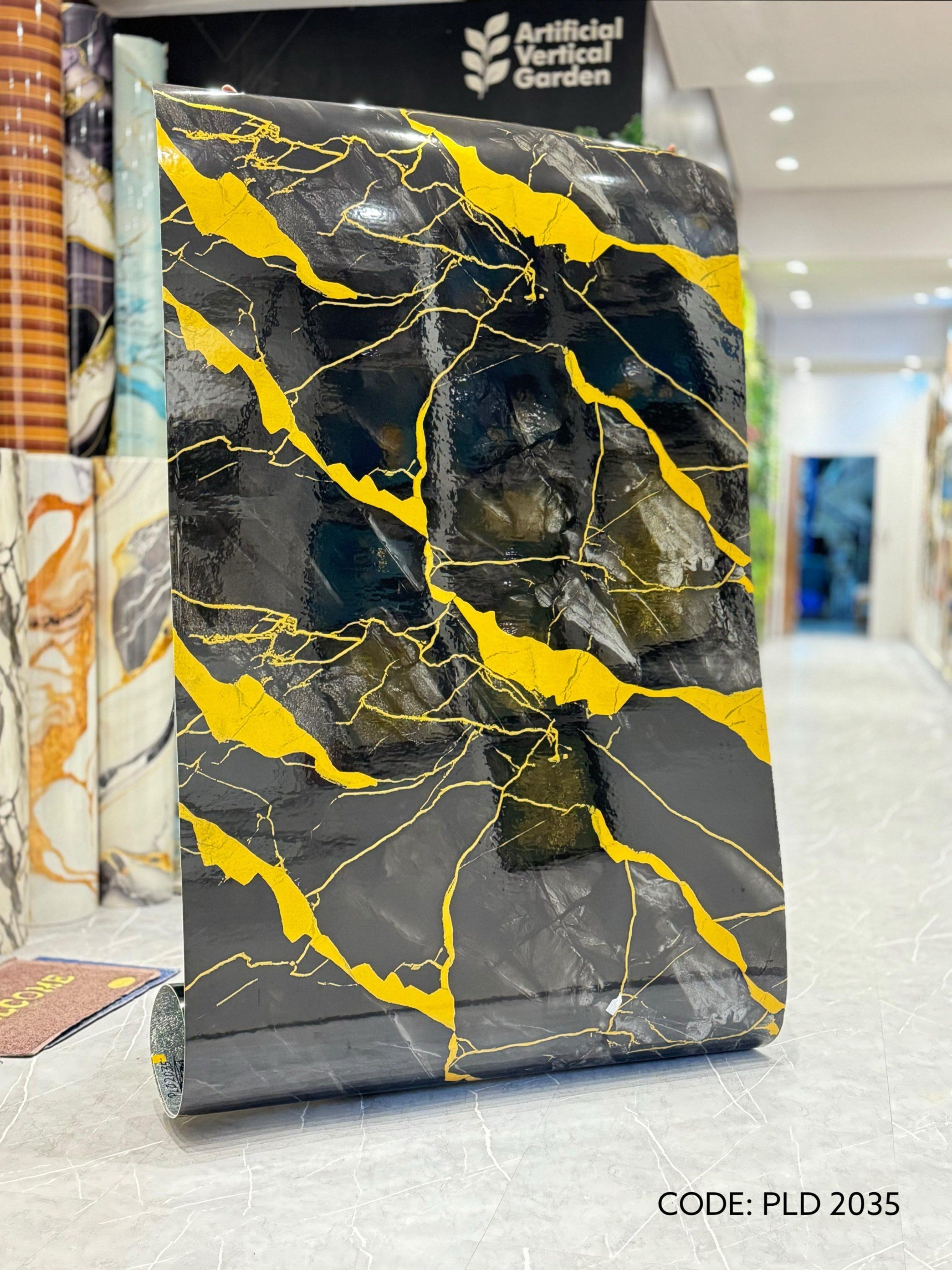 Self Adhesive UV Marble Sheets (size 10 x 4 Feet) PLD 2035