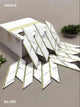 #MT09M White Self Adhesive Mosaic Tile (Box of 55 Pcs) (1 Tile Coverage Area 0.7 Sq Ft)