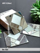 #MT31 Silver Reflective Glass Mirror Mosaic Tile (Box of 22Pcs) (1 Tile Coverage Area 1 Sq Ft)