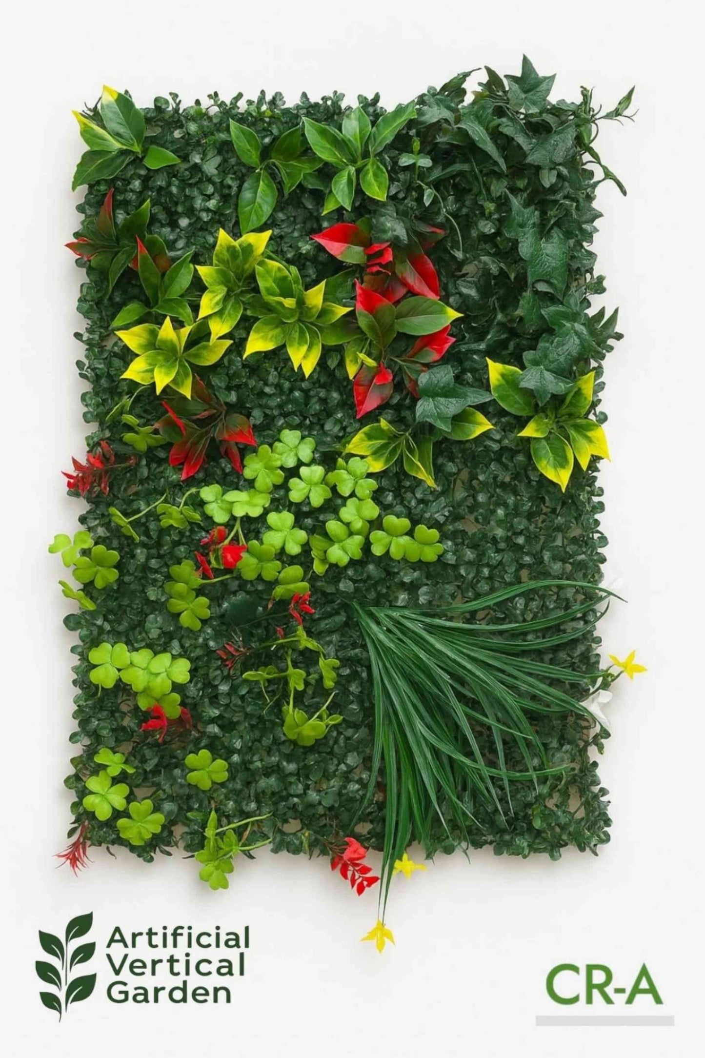 CR-A Artificial Grass Vertical Garden Sheet (Pack of 10pcs) (Size 16 x 24 Inches) SWASTIK CREATIONS The Trend Point