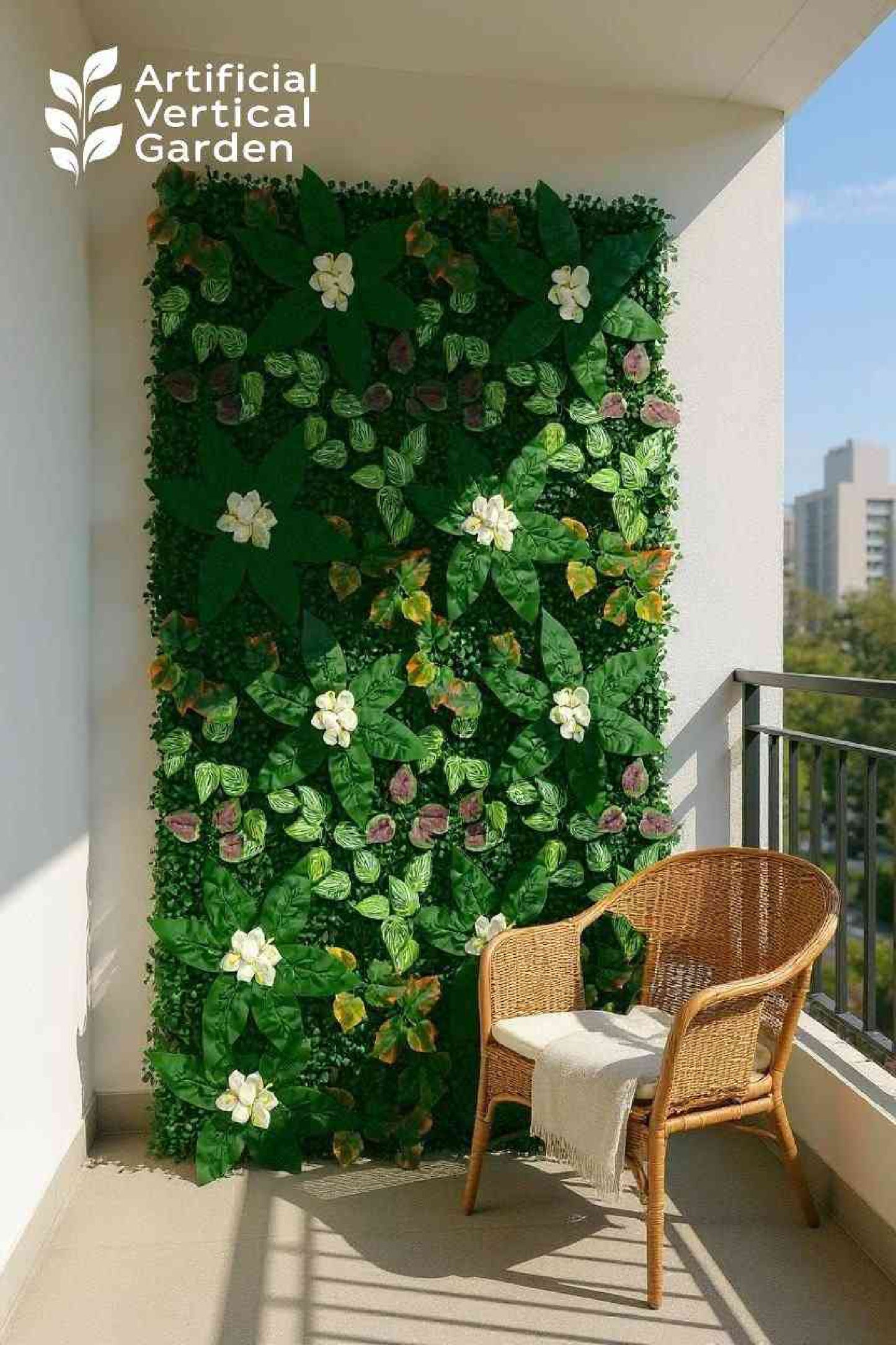 CR-C Artificial Grass Vertical Garden Sheet (Pack of 10pcs) (Size 16 x 24 Inches) SWASTIK CREATIONS The Trend Point