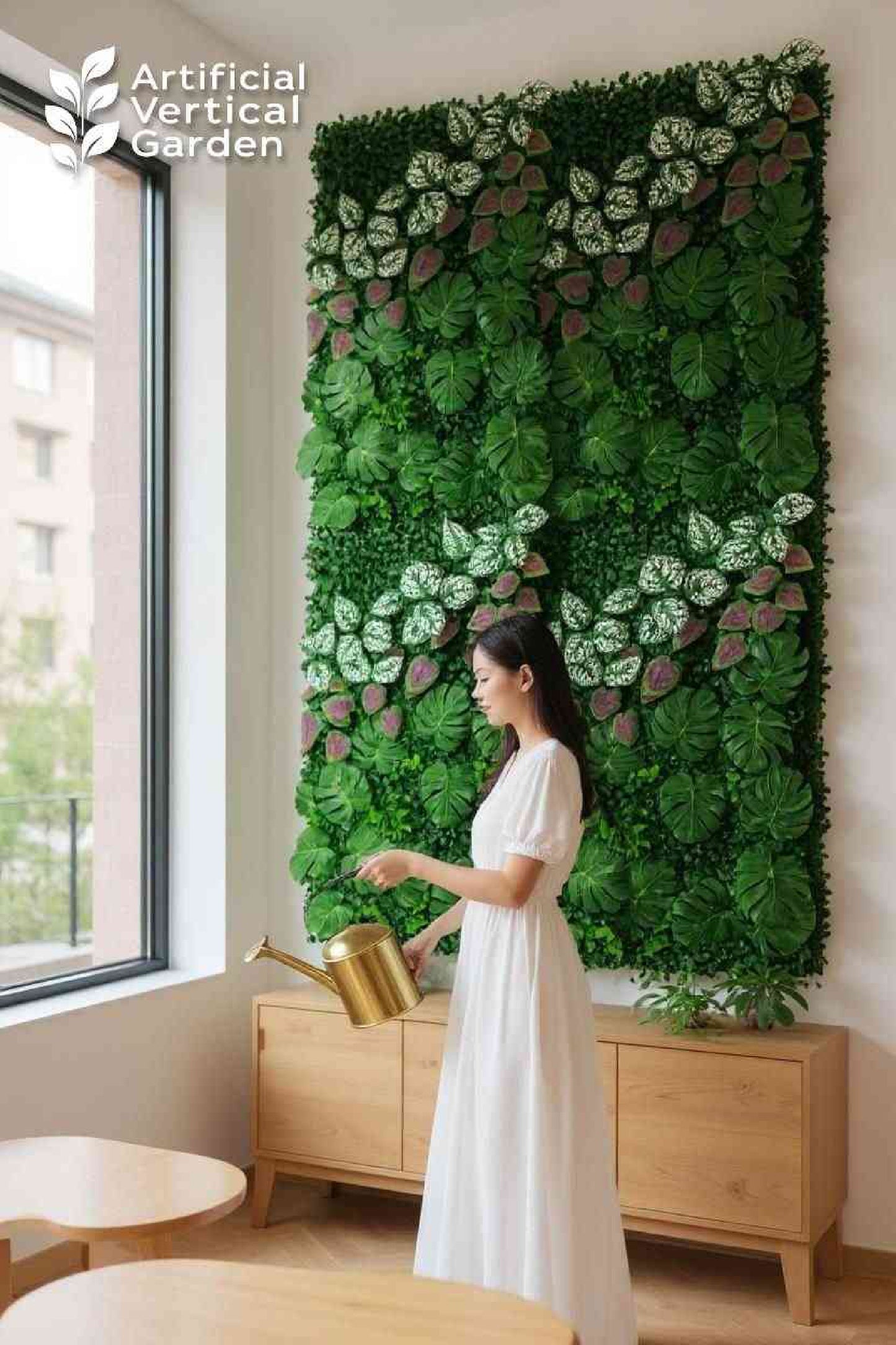 CR-E Artificial Grass Vertical Garden Sheet (Pack of 10pcs) (Size 16 x 24 Inches) SWASTIK CREATIONS The Trend Point