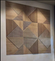 PVC Louvre Wall Panels (Box of 50pc) - 3 colors - (Size 50*50cm)